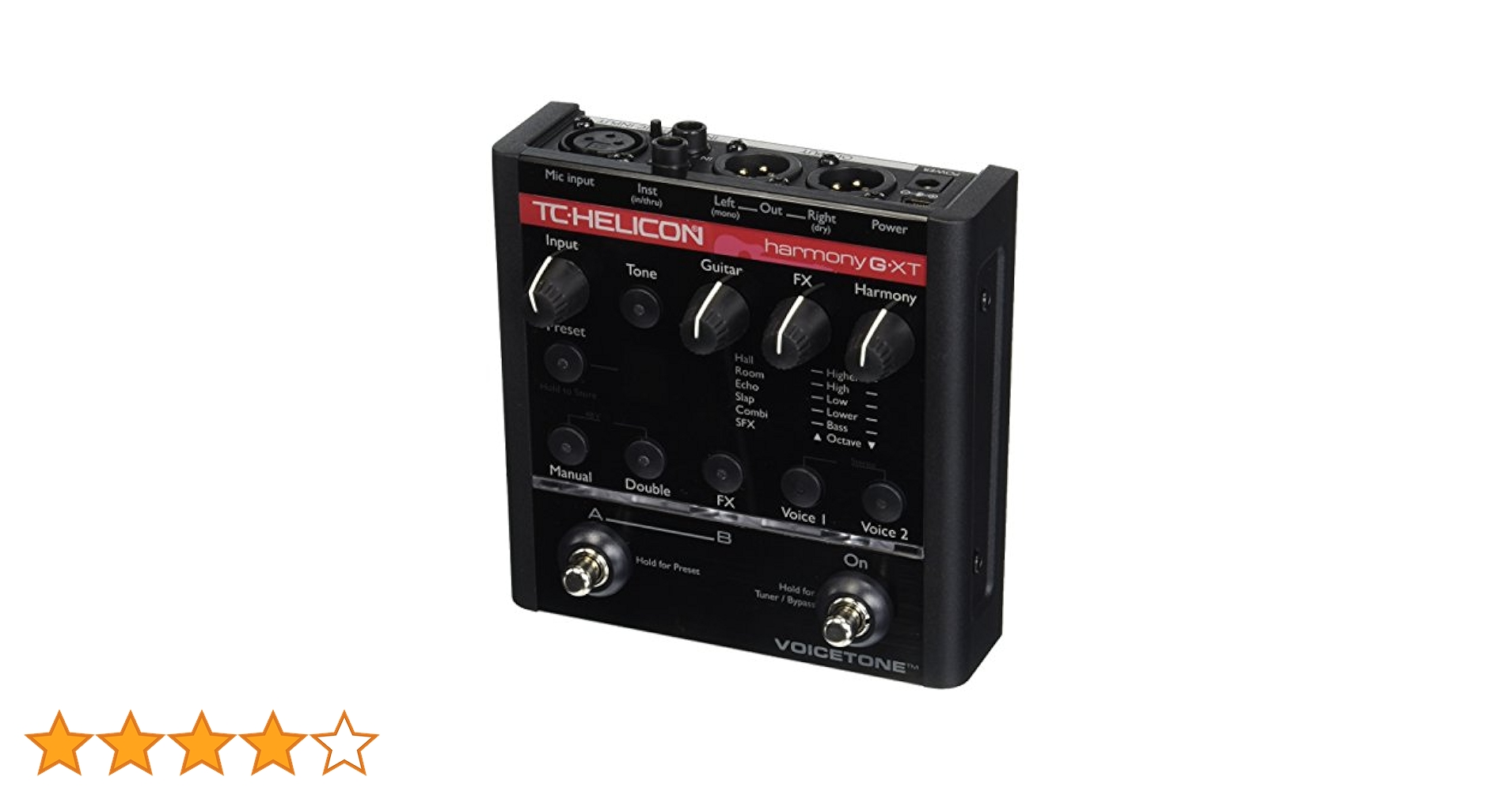 TC Helicon VoiceTone Harmony-G XT Vocal Effects Processor